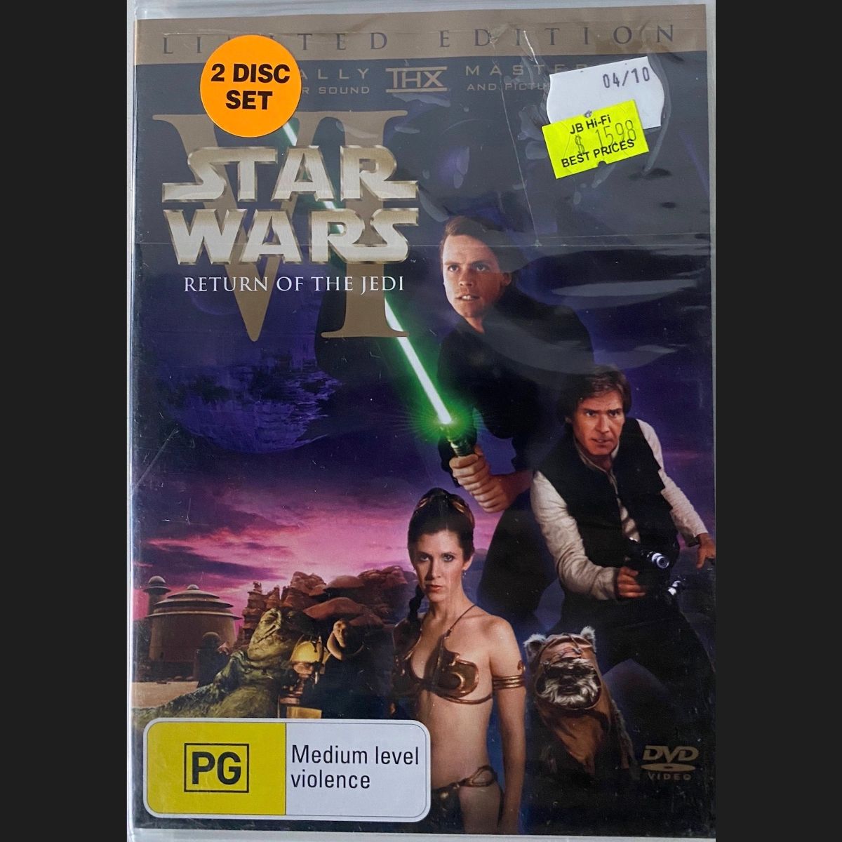 Star Wars: Episode VI: Return of the Jedi (Blu-ray + Digital Code) - Brand  New 786936866650